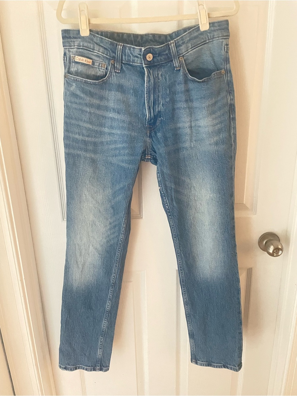 Calvin Klein High Rise Slim Stretch Jeans